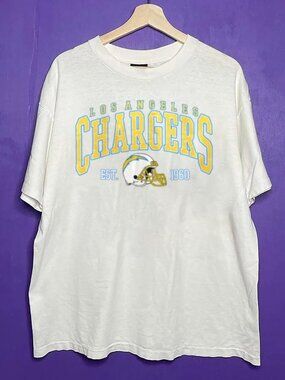 90s Vintage Los Angeles Chargers Shirt, Retro NFL LA Chargers Football Shirt Tee